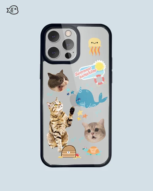 Cute Pets and Marine Animals-Custom Pet Phone Case