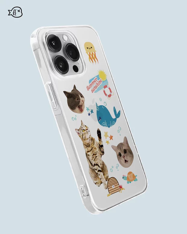 Cute Pets and Marine Animals-Custom Pet Phone Case