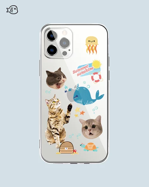 Cute Pets And Marine Animals-Custom Pet Phone Case