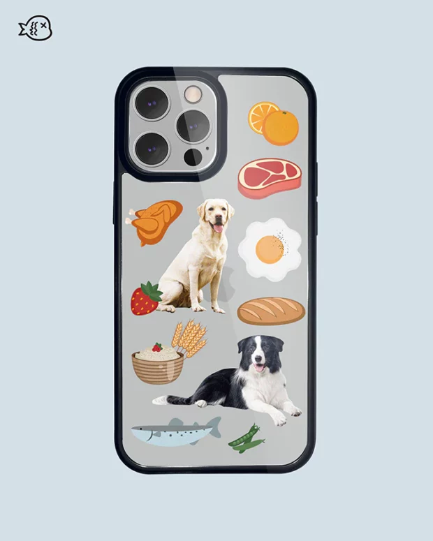 Cute Pets And Delicious Food-Custom Pet Phone Case