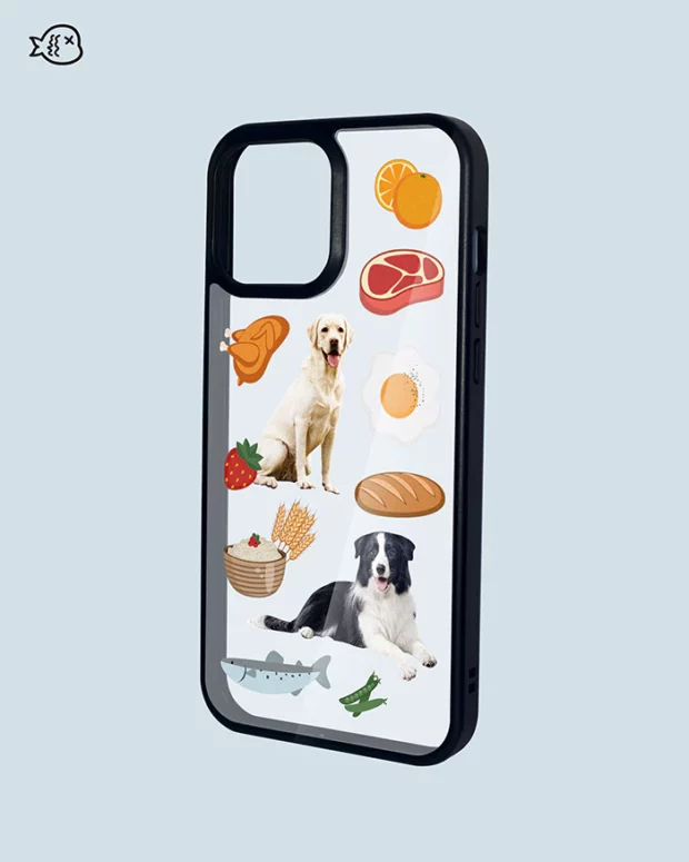 Cute Pets And Delicious Food-Custom Pet Phone Case