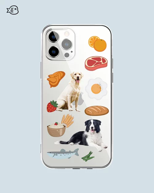 Cute Pets And Delicious Food-Custom Pet Phone Case