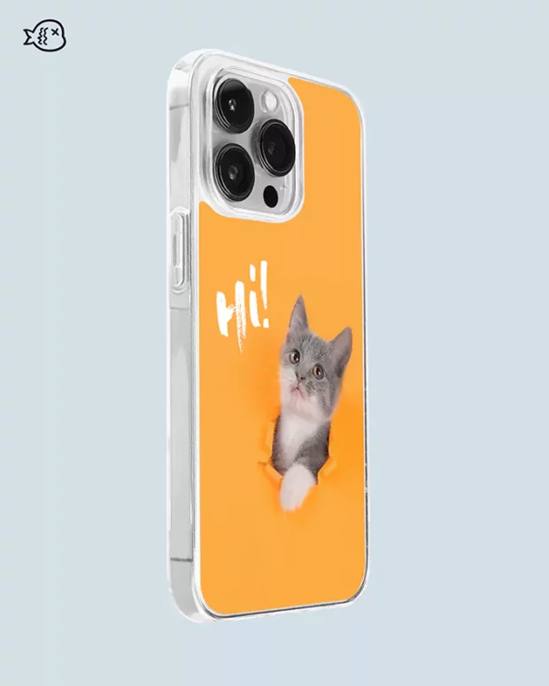 Hi Cat Phone Case