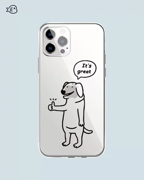 Dog Thumbs Up Phone Casse