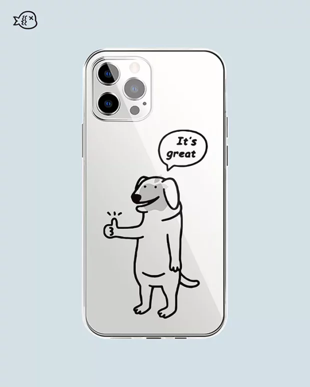 Dog Thumbs Up Phone Casse