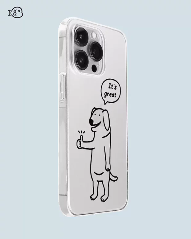 Dog Thumbs Up Phone Casse