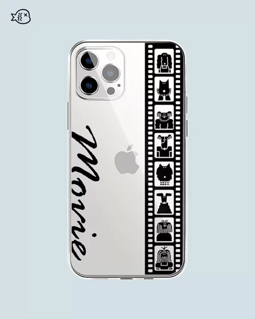 Dog Cartoon Portrait Film Phone Case