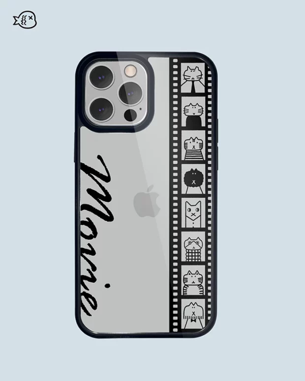 Cat Movie Reel Phone Case