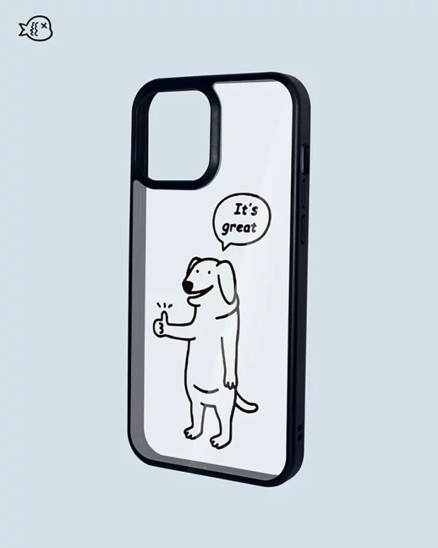 Dog Thumbs Up Phone Casse