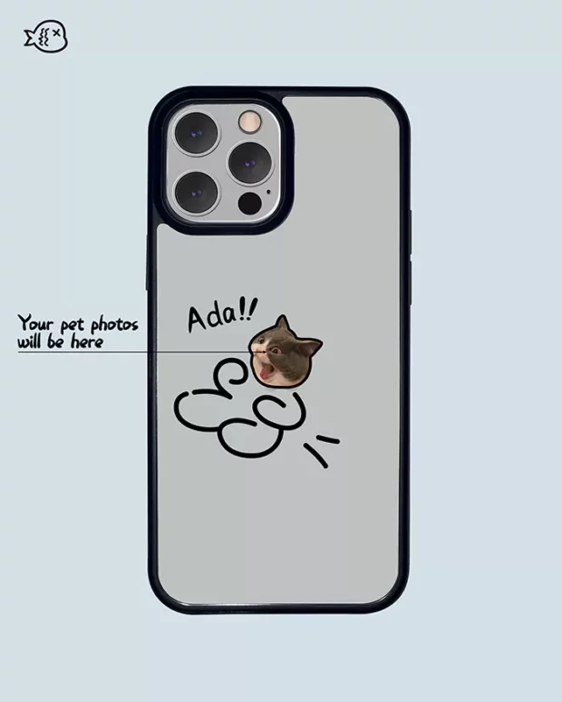 Two Parts Case Funny pet-Jump Kick | Custom Pet Phone Case