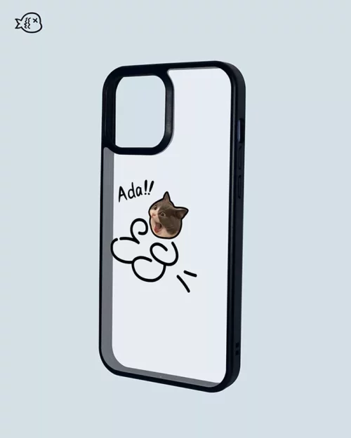Two Parts Case Funny pet-Jump Kick | Custom Pet Phone Case