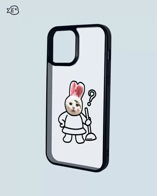 Two Parts Case Funny Pet-Toilet Brush | Custom Pet Phone Case