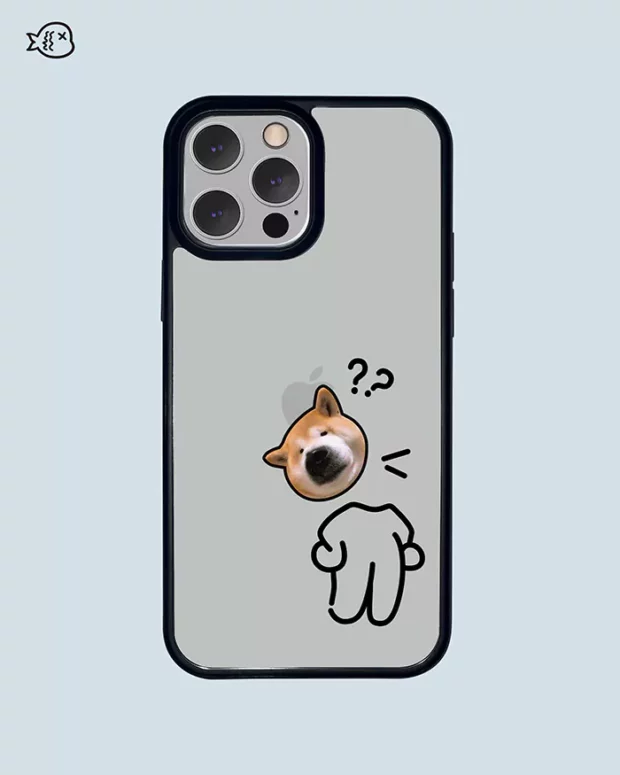 Two Parts Case Funny pet - Be Kicked | Custom Pet Phone Case