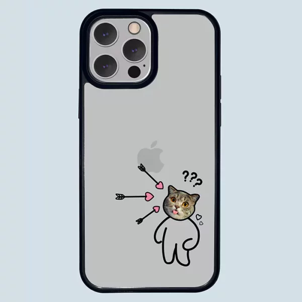 Two Parts Case Funny Pet-Receive Love | Custom Pet Phone Case