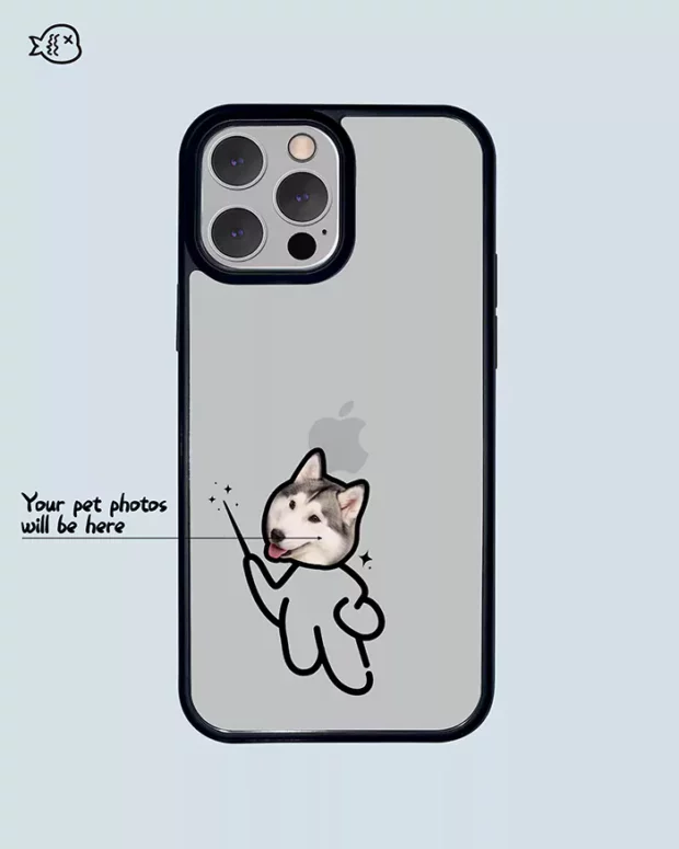 Two Parts Case Funny Pet-Magic Wand | Custom Pet Phone Case