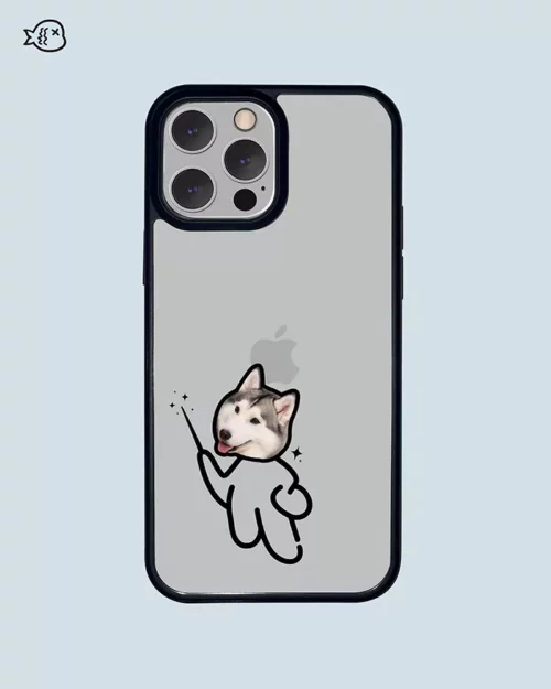 Two Parts Case Funny Pet-Magic Wand | Custom Pet Phone Case