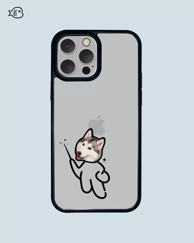 Two Parts Case Funny Pet-Magic Wand | Custom Pet Phone Case