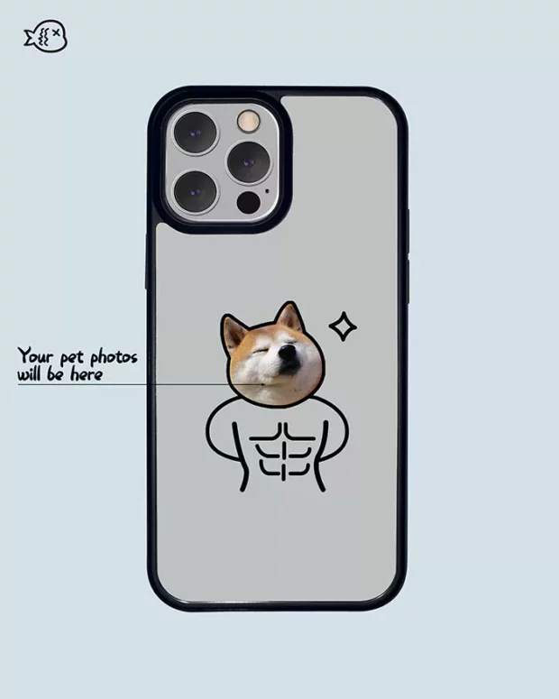 Two Parts Case Funny Pet-Six Pack | Custom Pet Phone Case